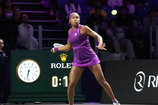Coco Gauff a ruiné les espoirs d'Iga Swiatek de finir l'année no 1 KEYSTONE/EPA/MARCIN CHOLEWINSKI